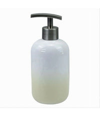 Dispenser Portasapone Liquido Bianco Giallo Accessori Bagno Moderno Arredo 59902         