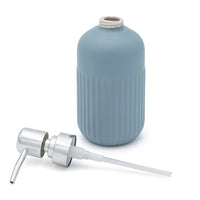 Dispenser sapone da appoggio turchese cobalto in ceramica Cup