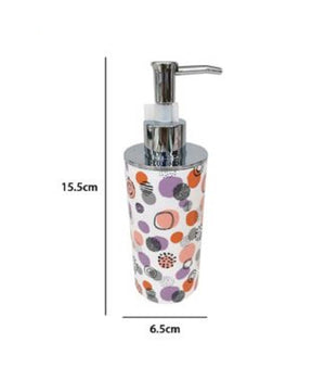Dispenser Sapone Liquido Accessorio Bagno Sfere Astratte Dosatore Portasapone 87081         
