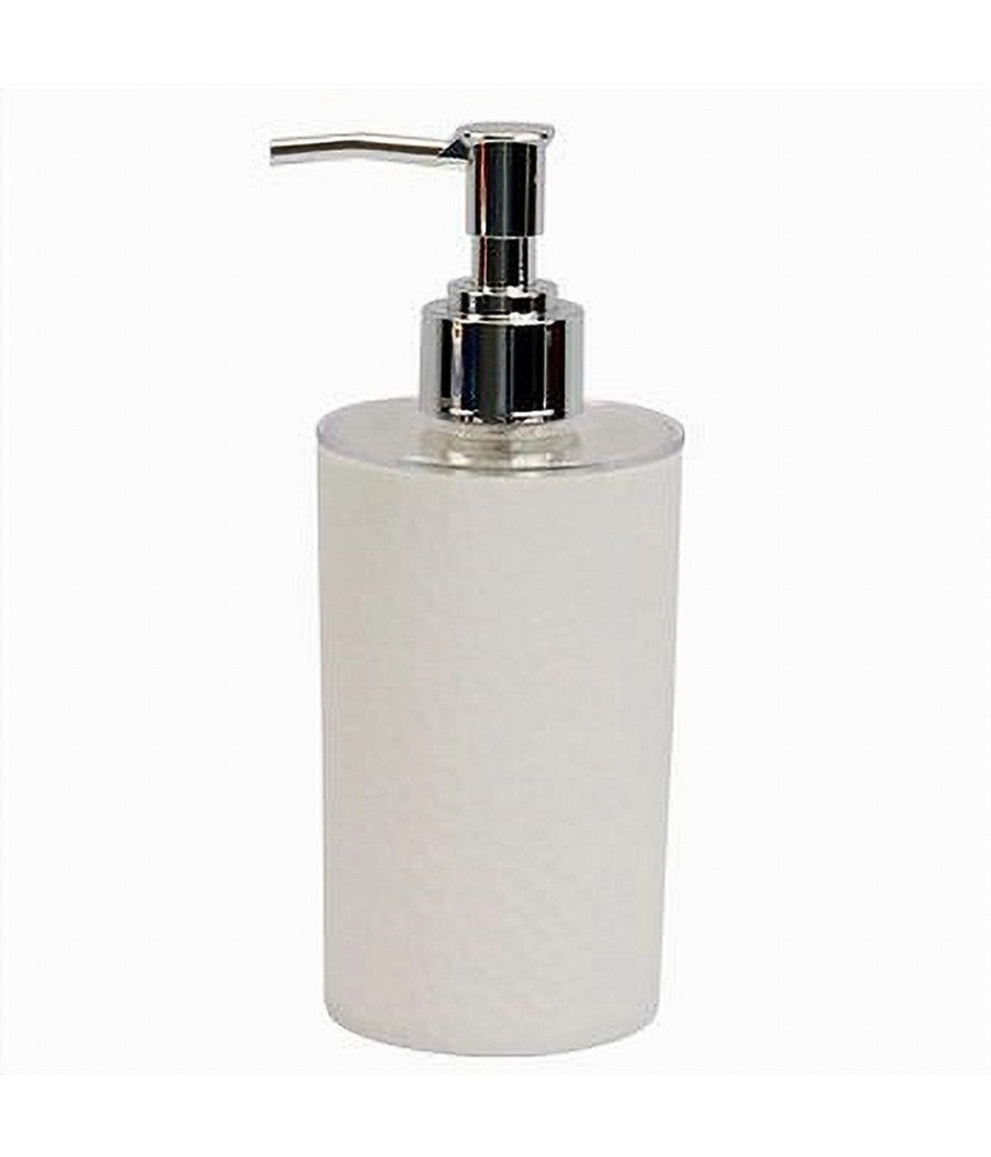Dispenser Sapone Liquido Bagno Per Lavandino Bianco Accessori Arredo Bagno 79777         
