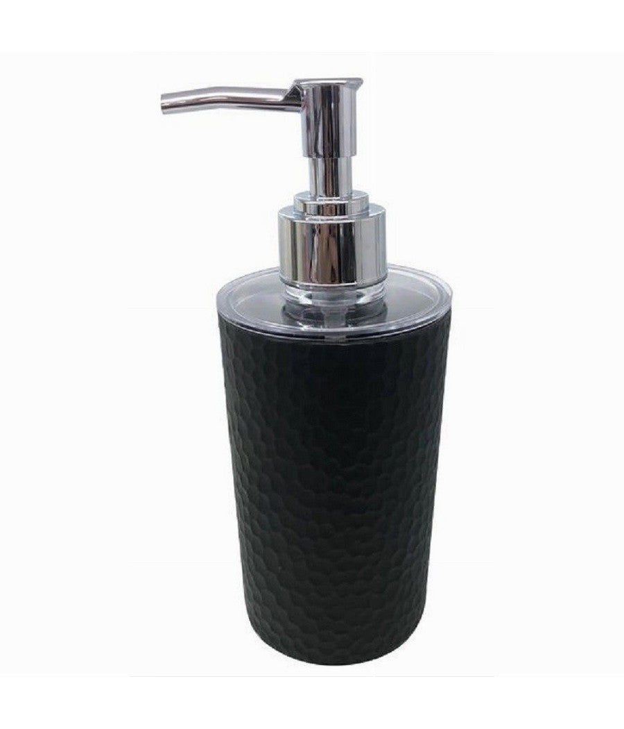 Dispenser Sapone Liquido Bagno Per Lavandino Nero Accessori Arredo Bagno 79181         