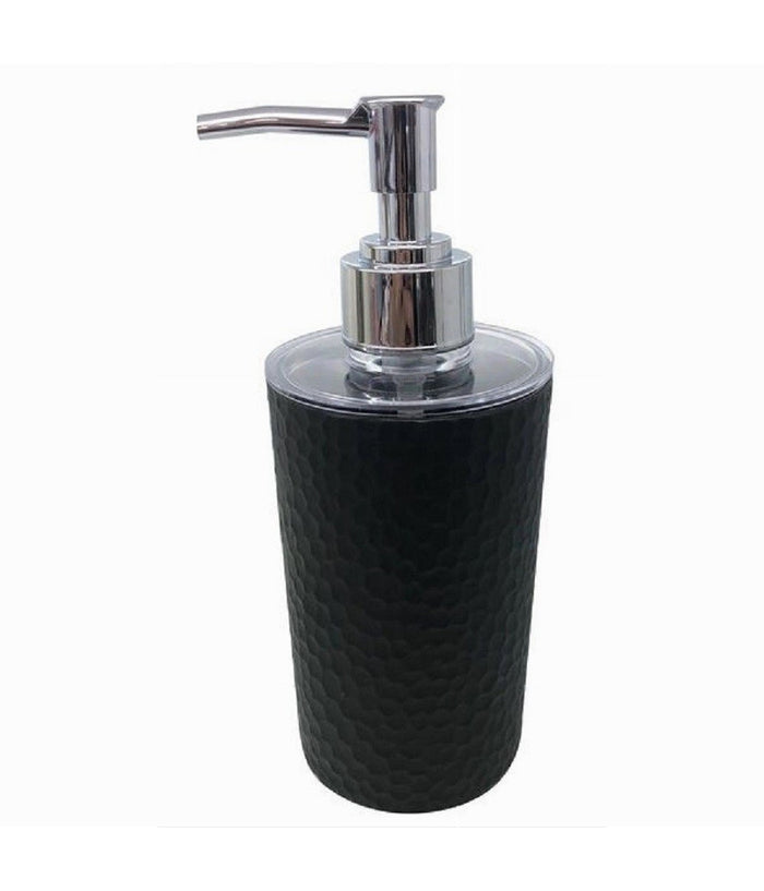 Dispenser Sapone Liquido Bagno Per Lavandino Nero Accessori Arredo Bagno 79181         