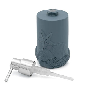 Dispenser sapone liquido da appoggio in resina turchese cobalto  Coral