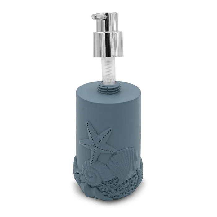 Dispenser sapone liquido da appoggio in resina turchese cobalto  Coral