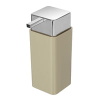 Dispenser Sapone Liquido In Plastica Beige Da Appoggio Star