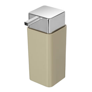 Dispenser Sapone Liquido In Plastica Beige Da Appoggio Star