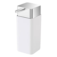 Dispenser 15 cm Sapone Liquido in Plastica Bianco da Appoggio Star