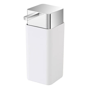 Dispenser 15 cm Sapone Liquido in Plastica Bianco da Appoggio Star
