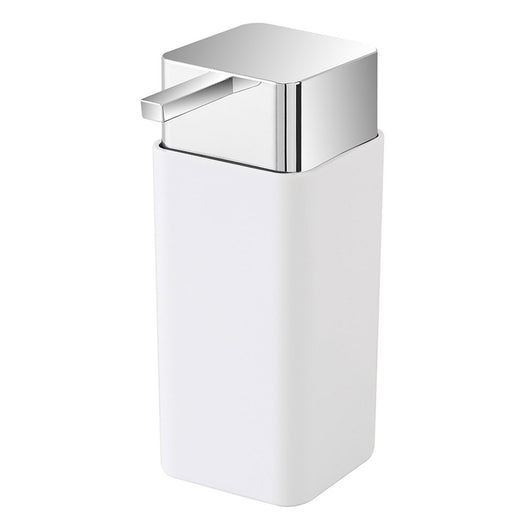 Dispenser 15 cm Sapone Liquido in Plastica Bianco da Appoggio Star
