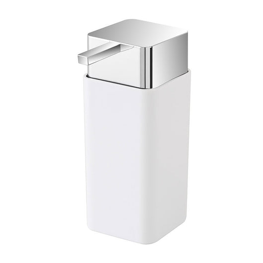 Dispenser 15 cm Sapone Liquido in Plastica Bianco da Appoggio Star