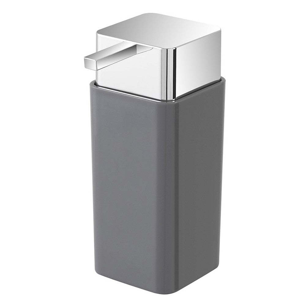 Dispenser Sapone Liquido In Plastica Grigio Da Appoggio Star