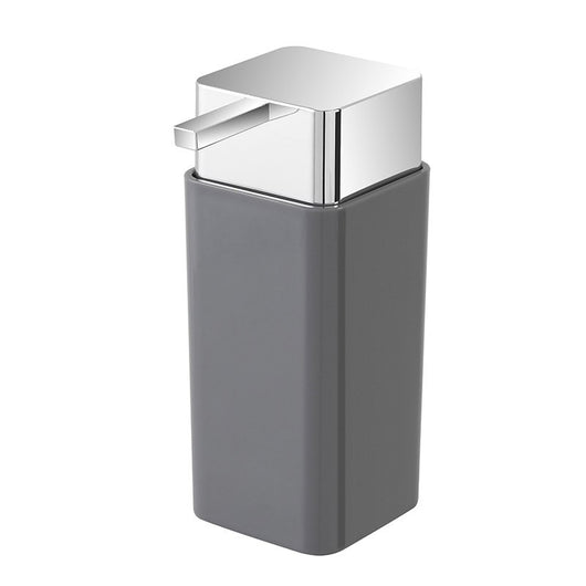 Dispenser Sapone Liquido In Plastica Grigio Da Appoggio Star