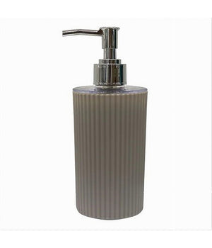 Dispenser Sapone Liquido Lavandino Beige Rigato Accessori Per Arredo Bagno 79165         
