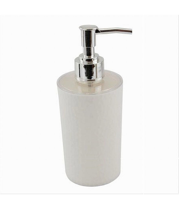 Dispenser Sapone Liquido Lavandino Bianco Lavorato Accessorio Arredo Bagno 10434         