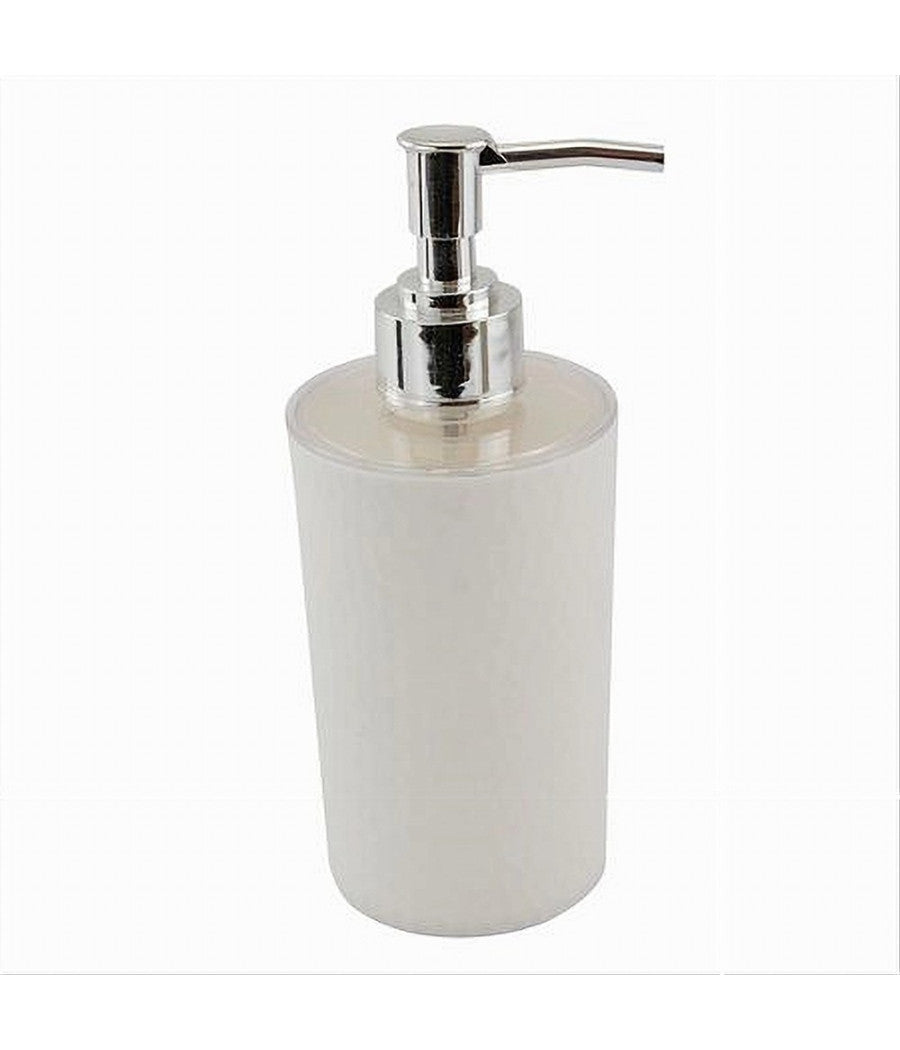 Dispenser Sapone Liquido Lavandino Bianco Lavorato Accessorio Arredo Bagno 10434         