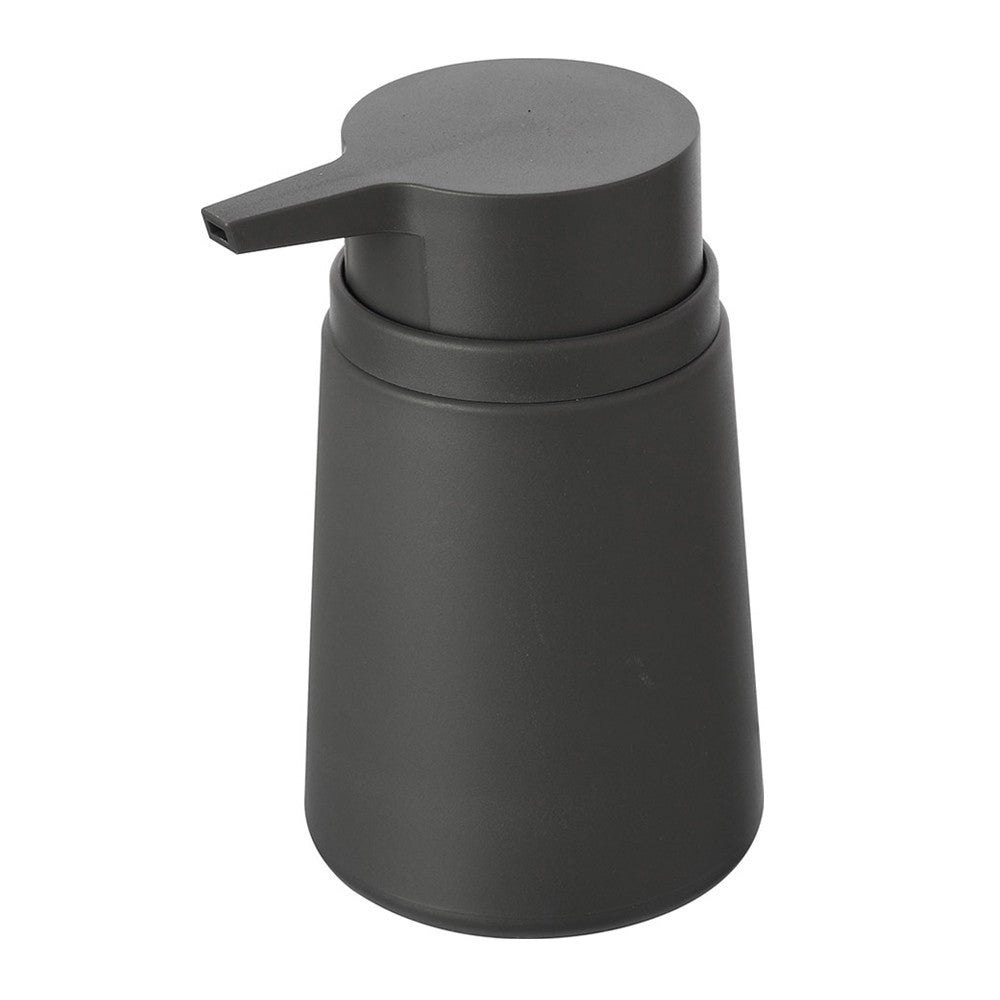Dispenser Sapone per Bagno Liquido Grigio Da Appoggio