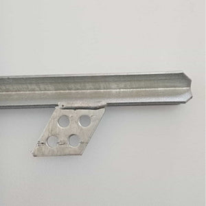 Dispersore a croce paletto da 1,0mt per messa a terra zincato + morsetto