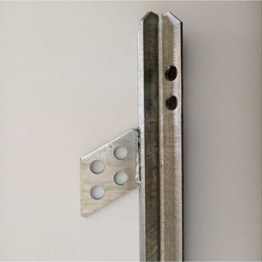 Dispersore a croce paletto da 1,5mt per messa a terra zincato + morsetto