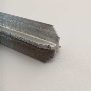 Dispersore a croce paletto da 1,5mt per messa a terra zincato + morsetto