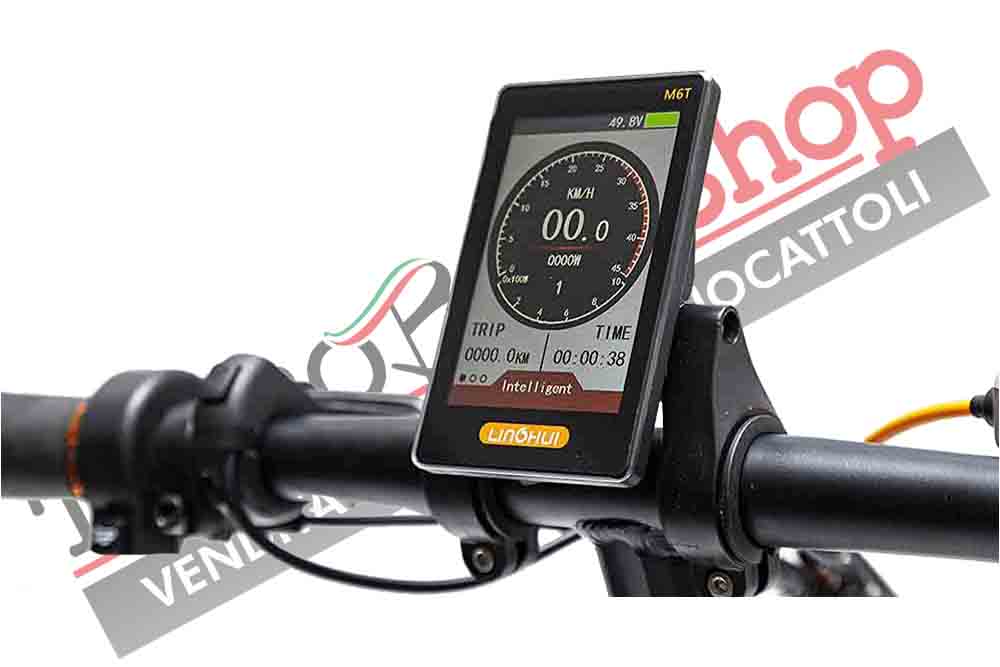 Bici Bicicletta Elettrica E-bike Pieghevole RKS Urban Bike RSIV-Pro 250W 48V Batteria Litio Shimano-Nero