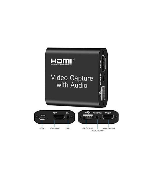 Dispositivo Acquisizione Video Audio Registratore Q-hd485 Hdtv 4k Usb Computer         