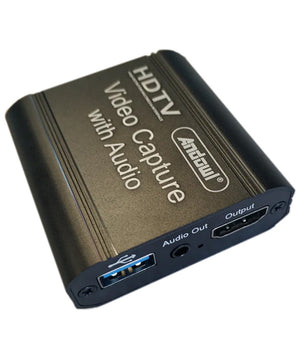 Dispositivo Acquisizione Video Audio Registratore Q-hd485 Hdtv 4k Usb Computer         