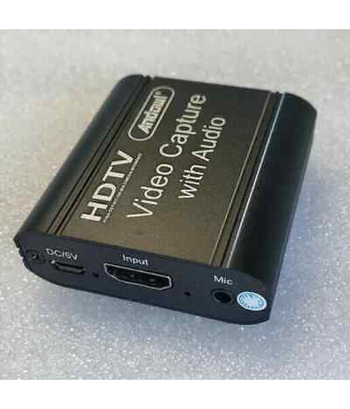 Dispositivo Acquisizione Video Audio Registratore Q-hd485 Hdtv 4k Usb Computer         