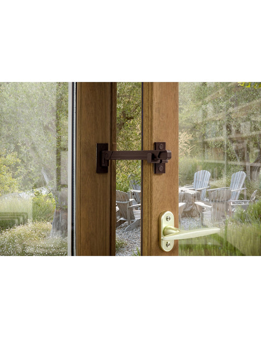 Fermafinestra, regolatore di apertura per finestra o persiana, in nylon, marrone - THIRARD