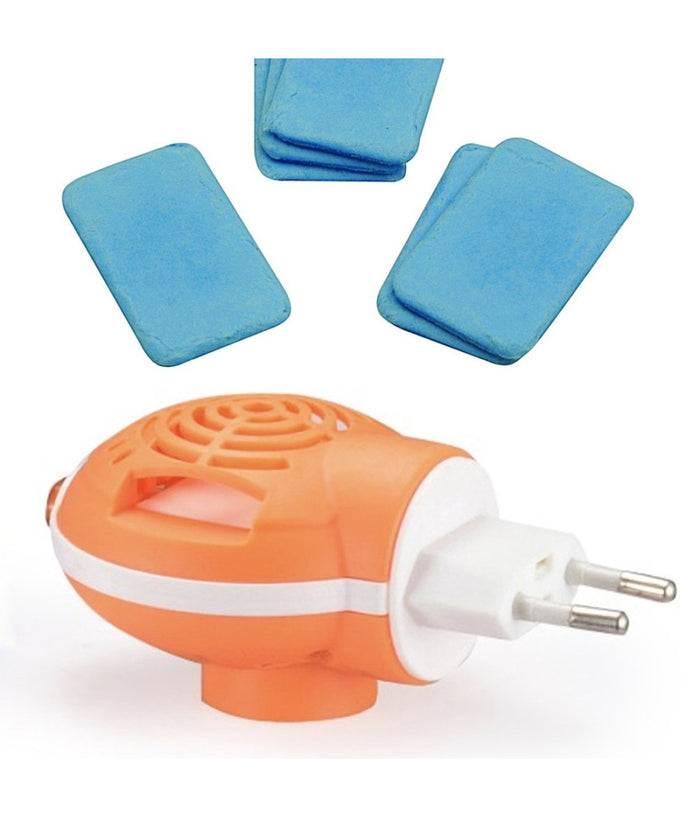 Dispositivo Elettrico Anti Zanzare Con Piastrine Omaggio Interruttore Spina 10a         