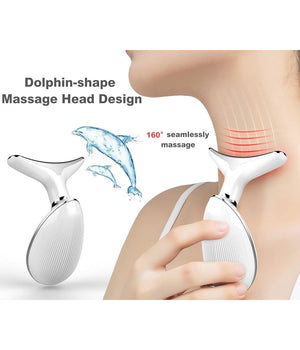 Dispositivo Massaggiatore Di Bellezza Antietà  Per Collo Viso Ricaricabile Q-mj10         