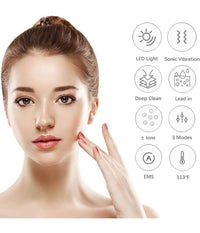 Dispositivo Massaggiatore Di Bellezza Antietà  Per Collo Viso Ricaricabile Q-mj10         