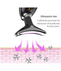 Dispositivo Massaggiatore Di Bellezza Antietà  Per Collo Viso Ricaricabile Q-mj10         