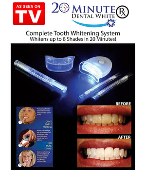 Dispositivo Professionale Sbiancante A Led Denti Dental White Rx Sorriso Super         