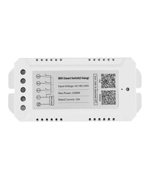 Dispositivo Ricevitore Wifi Android On Off Smartphone Smart Home 3 Canali         