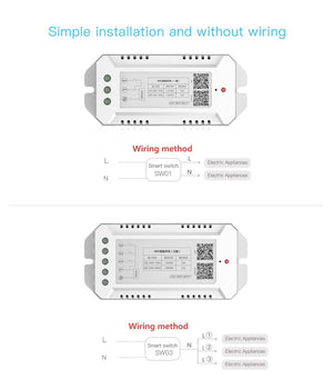Dispositivo Ricevitore Wifi Android On Off Smartphone Smart Home 3 Canali         