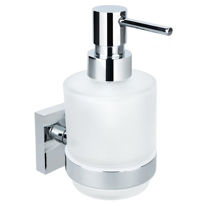 BETA Dispenser di sapone in vetro piccolo 7 cm x 14,5 cm x 10 cm / 250 ml