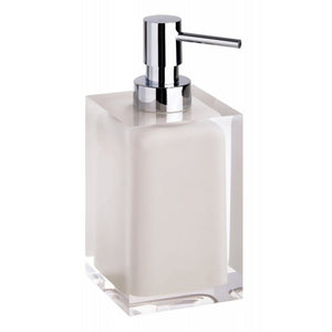 VISTA Dispenser Quadrato di Sapone Liquido Stand-On in Resina Beige / 250 ml