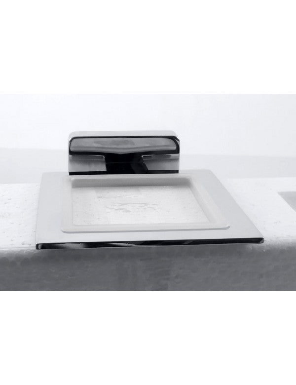 NIKI Dispenser di sapone liquido in lega di zinco 15 x10 x7,7 cm