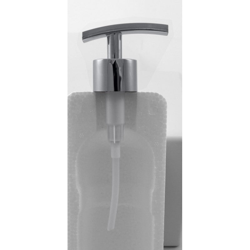 NIKI Dispenser di sapone liquido in lega di zinco 15 x10 x7,7 cm