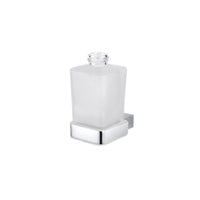 Dispenser di sapone in ottone cromato e vetro VIA 6,5 x15x 12 cm / 250 ml