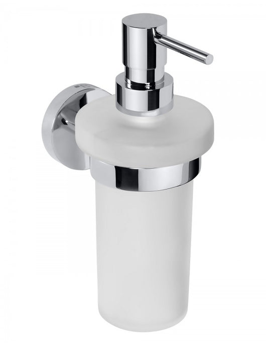 Dispenser di sapone liquido in vetro OMEGA 10x18x7,5cm / 250ml