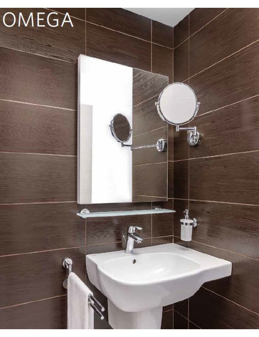 Dispenser di sapone liquido in vetro OMEGA 10x18x7,5cm / 250ml