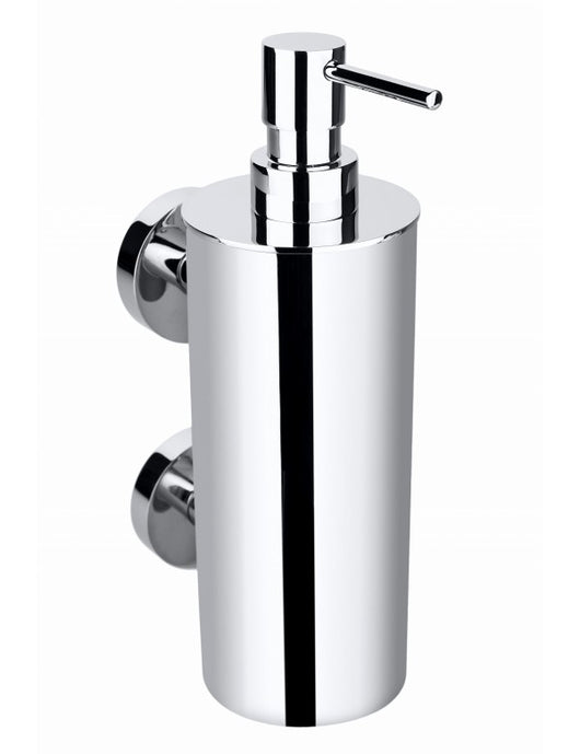 JUMBO Dispenser Sapone Liquido Ottone Cromato 7x23x11cm / 550 ml