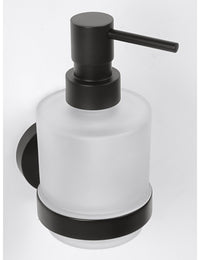 Distributore di sapone liquido da parete DARK 14,5 x10 x7,5 cm / 200ml
