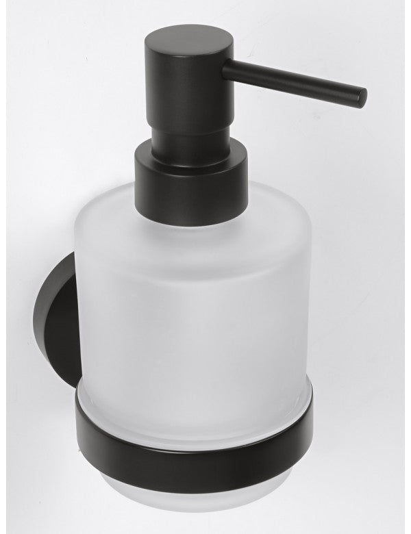 Distributore di sapone liquido da parete DARK 14,5 x10 x7,5 cm / 200ml