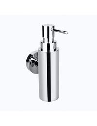 Dispenser Sapone Liquido OMEGA Ottone Cromato 5,5x17,5x8,5cm / 150ml