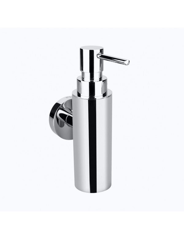 Dispenser Sapone Liquido OMEGA Ottone Cromato 5,5x17,5x8,5cm / 150ml