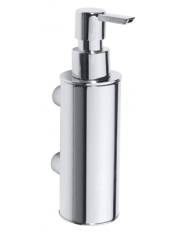 Dispenser Sapone Liquido OMEGA Ottone Cromato 5,5x19,5x8,5cm / 150 ml