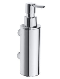 Dispenser Sapone Liquido OMEGA Ottone Cromato 5,5x19,5x8,5cm / 150 ml