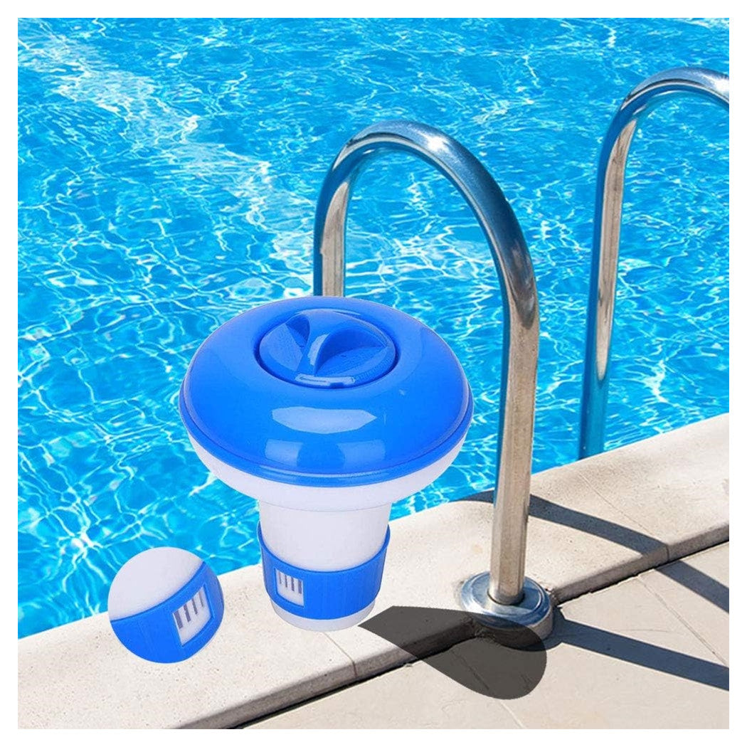 Trade Shop - Distributore Galleggiante Di Cloro Pulitore Per Piscina Vasche Idromassaggio 017051 -